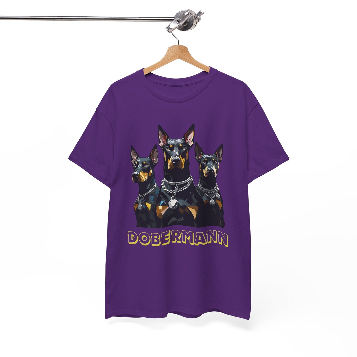 Unisex Heavy Cotton Graphic design (Dobermann) T-shirt