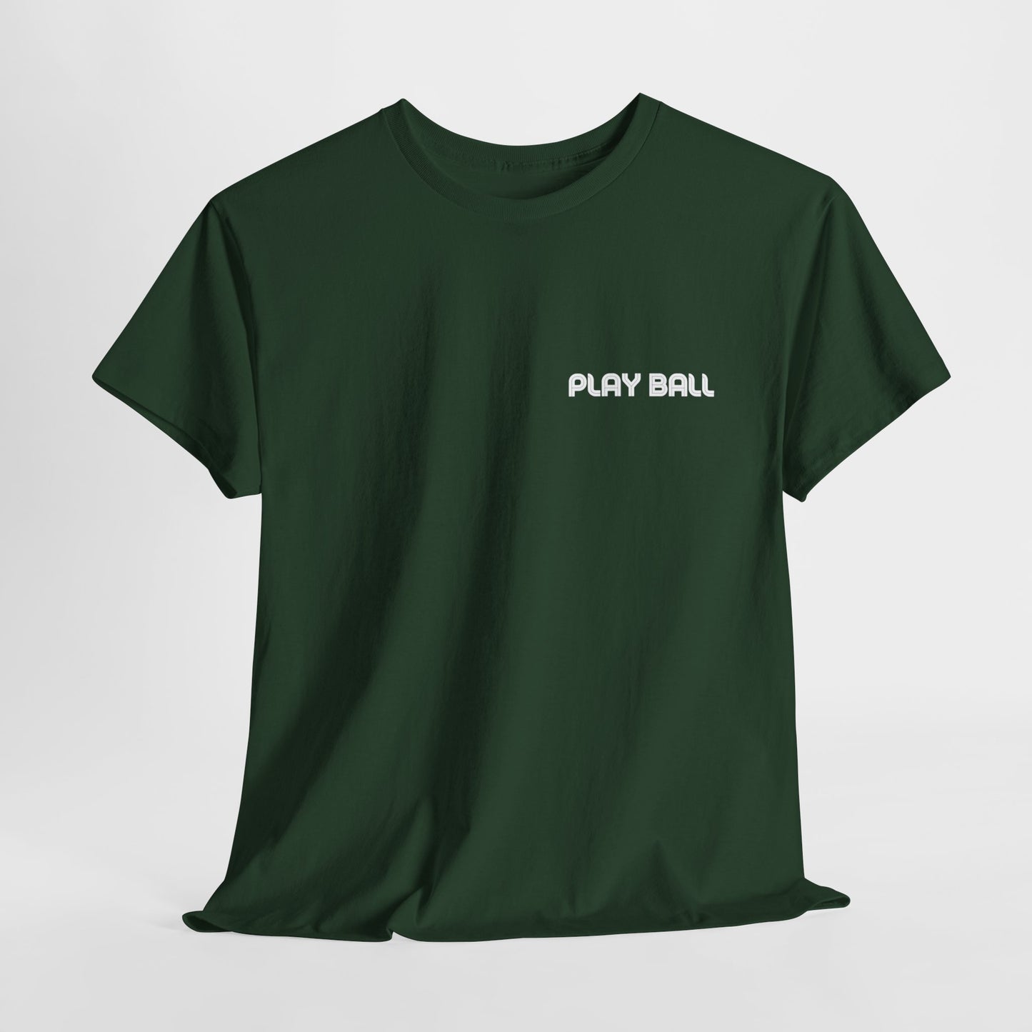 Unisex Heavy Cotton Graphic Design (Play Ball) T-shirt