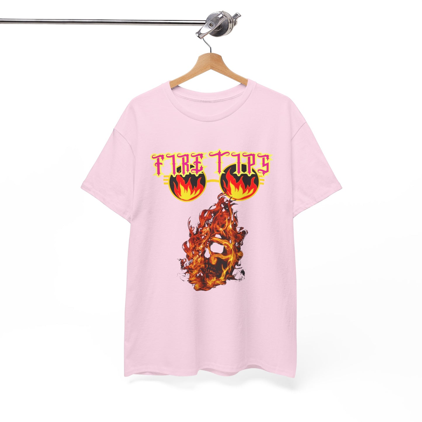 Unisex Heavy Cotton Graphic design (Fire Tips) T-shit