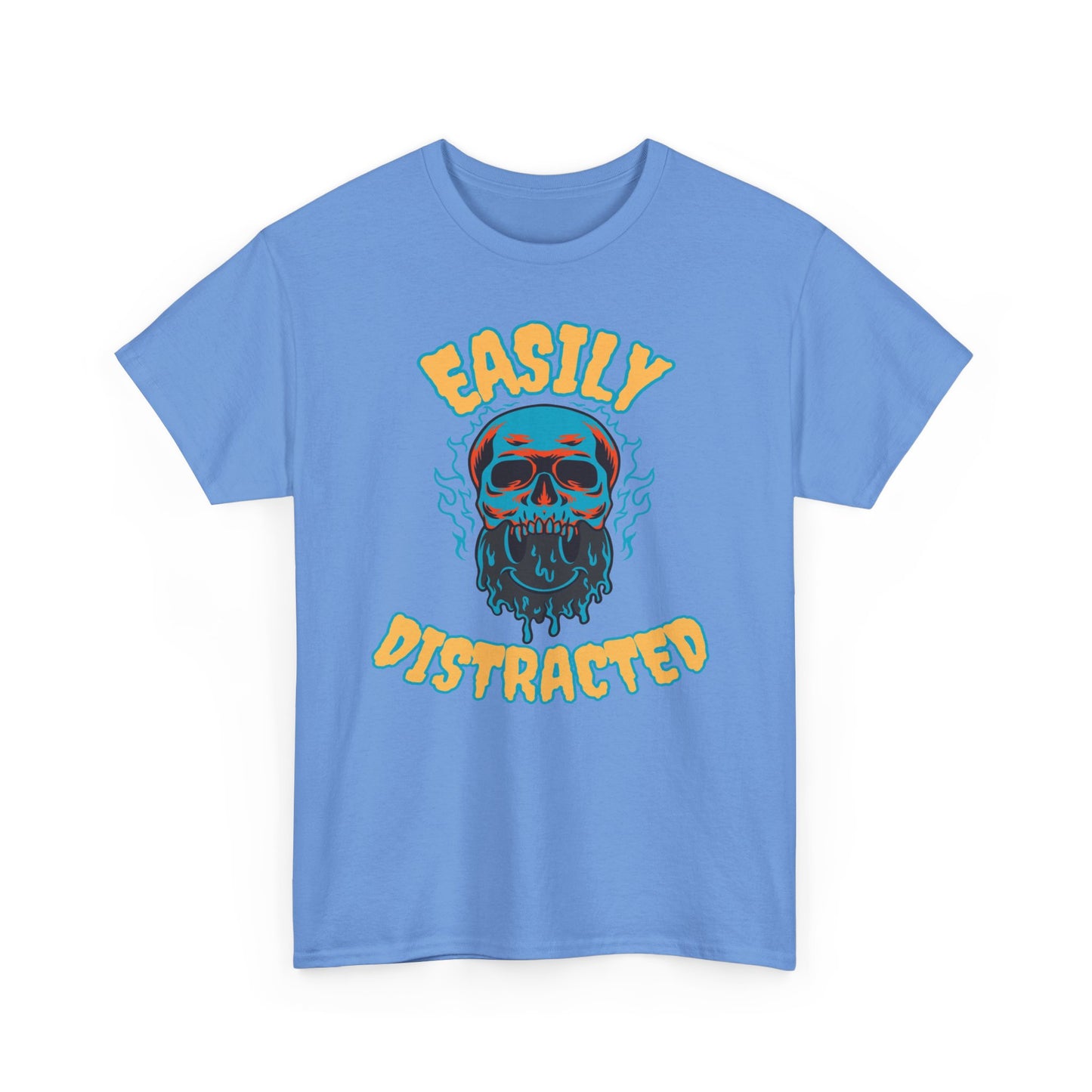 Unisex Heavy Cotton Graphic Design (Easily Distracted) T-shirt