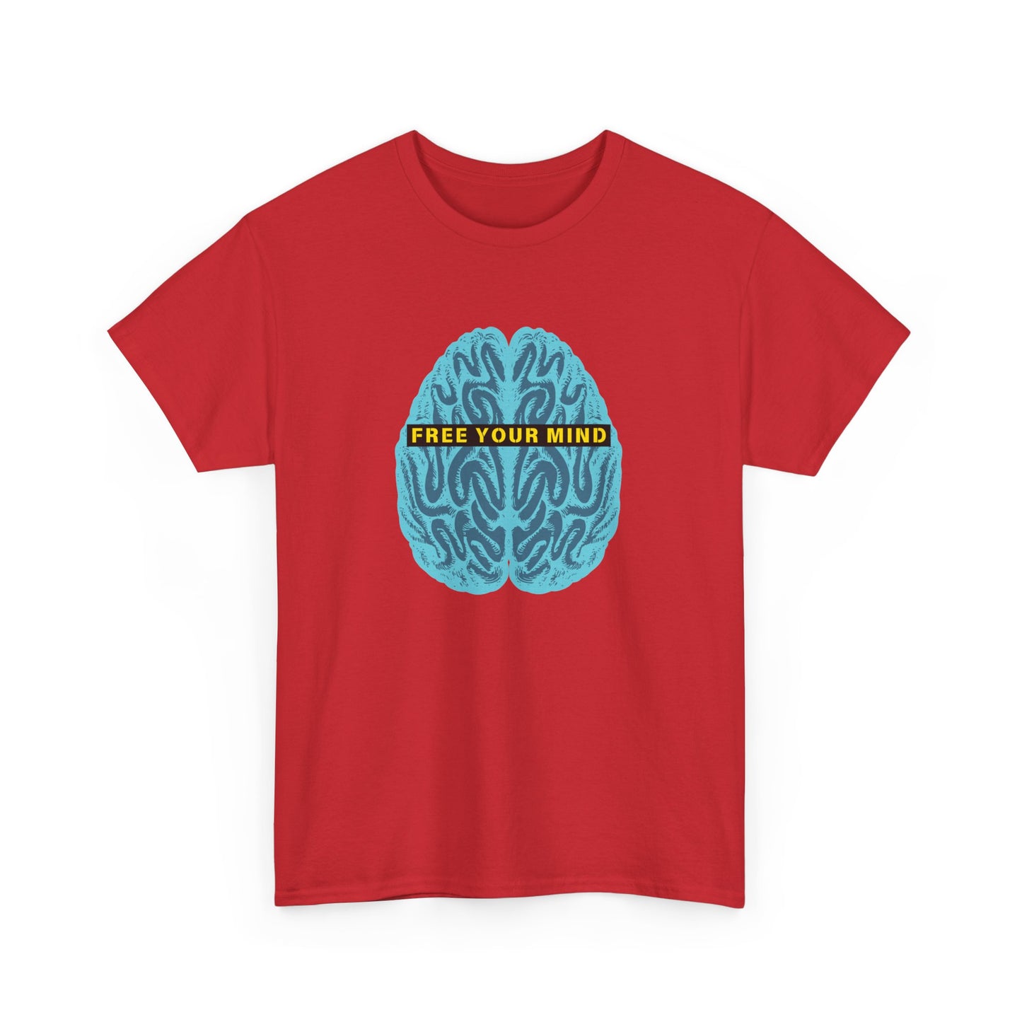 Unisex Heavy Cotton Graphic design (Free Your Mind) T-shirt