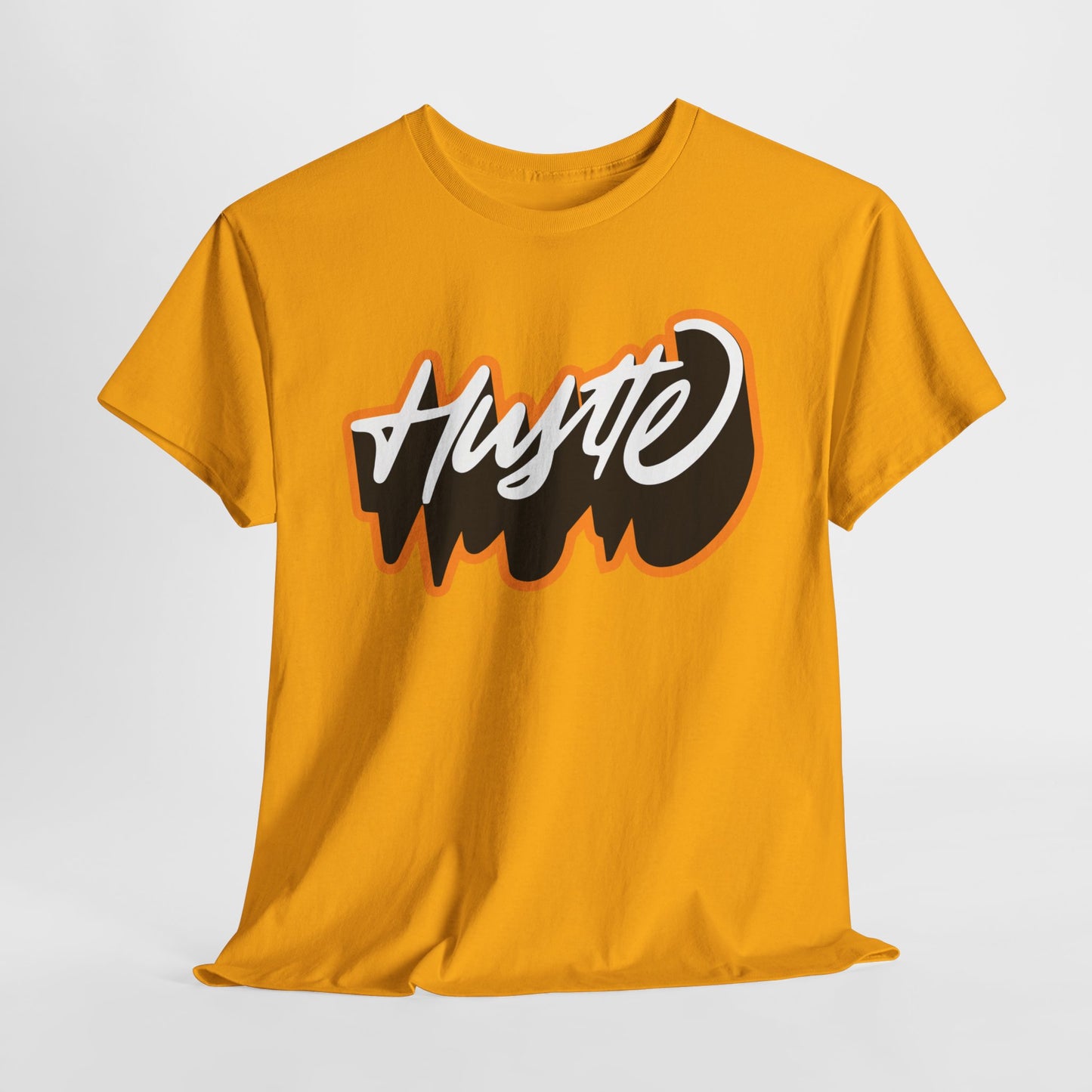 Unisex Heavy Cotton Graphic design (Hustle) T-shirt