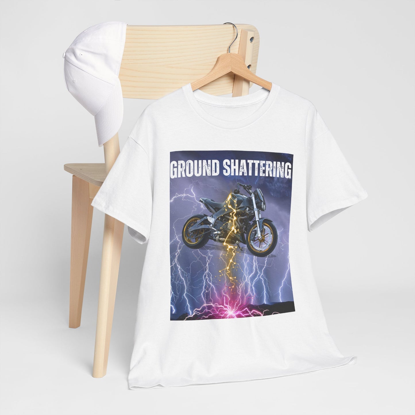 Unisex Heavy Cotton Graphic Design (Ground Shattering) T-shirt