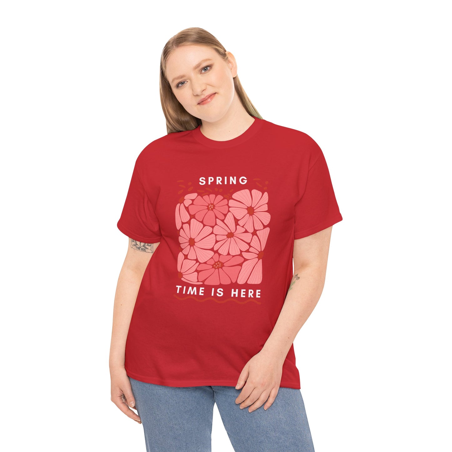 Unisex Heavy Cotton Graphic Design (Spring Time is Here) T-shirt