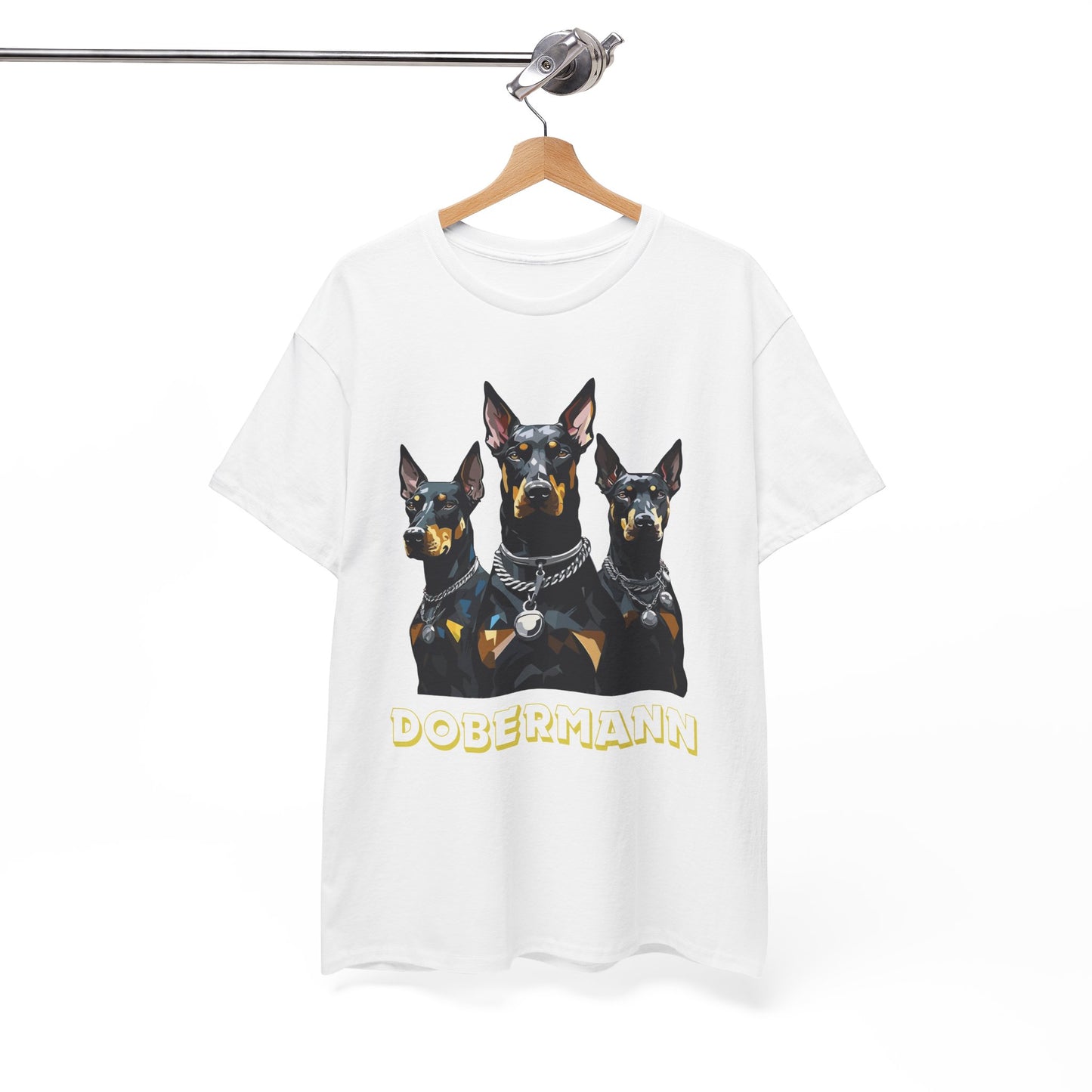 Unisex Heavy Cotton Graphic design (Dobermann) T-shirt