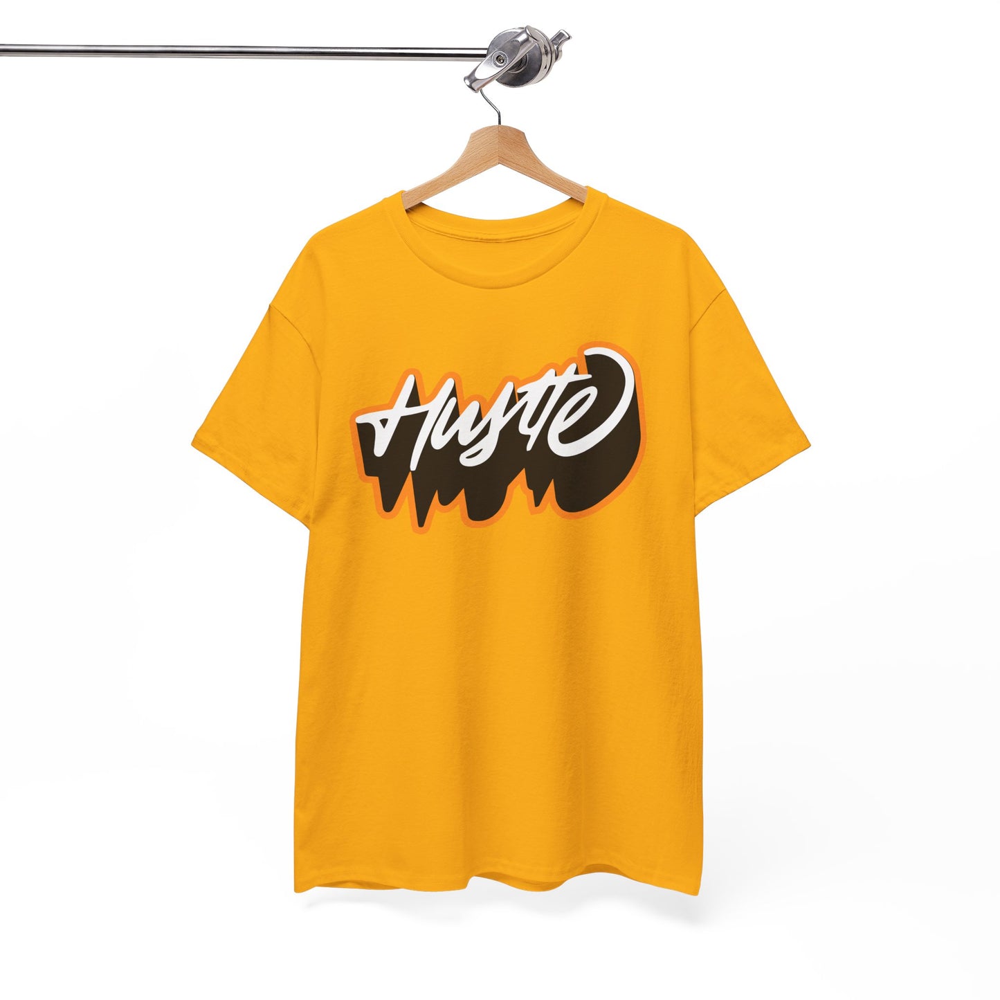 Unisex Heavy Cotton Graphic design (Hustle) T-shirt