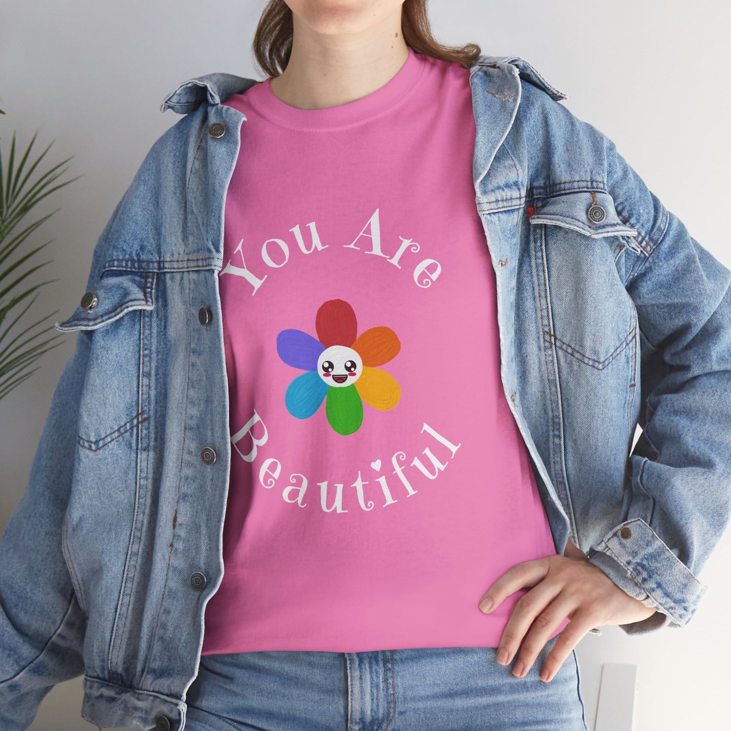 Unisex Heavy Cotton Graphic Design (You Are Beautiful) T-shirt