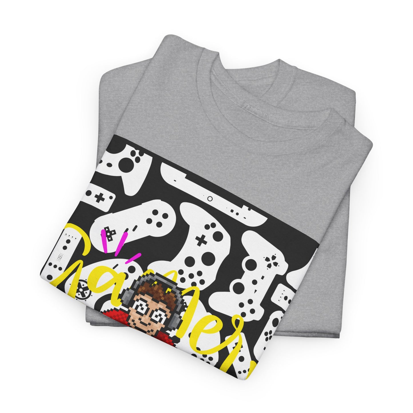 Unisex Heavy Cotton Graphic design (Gamer, Game On) T-shirt