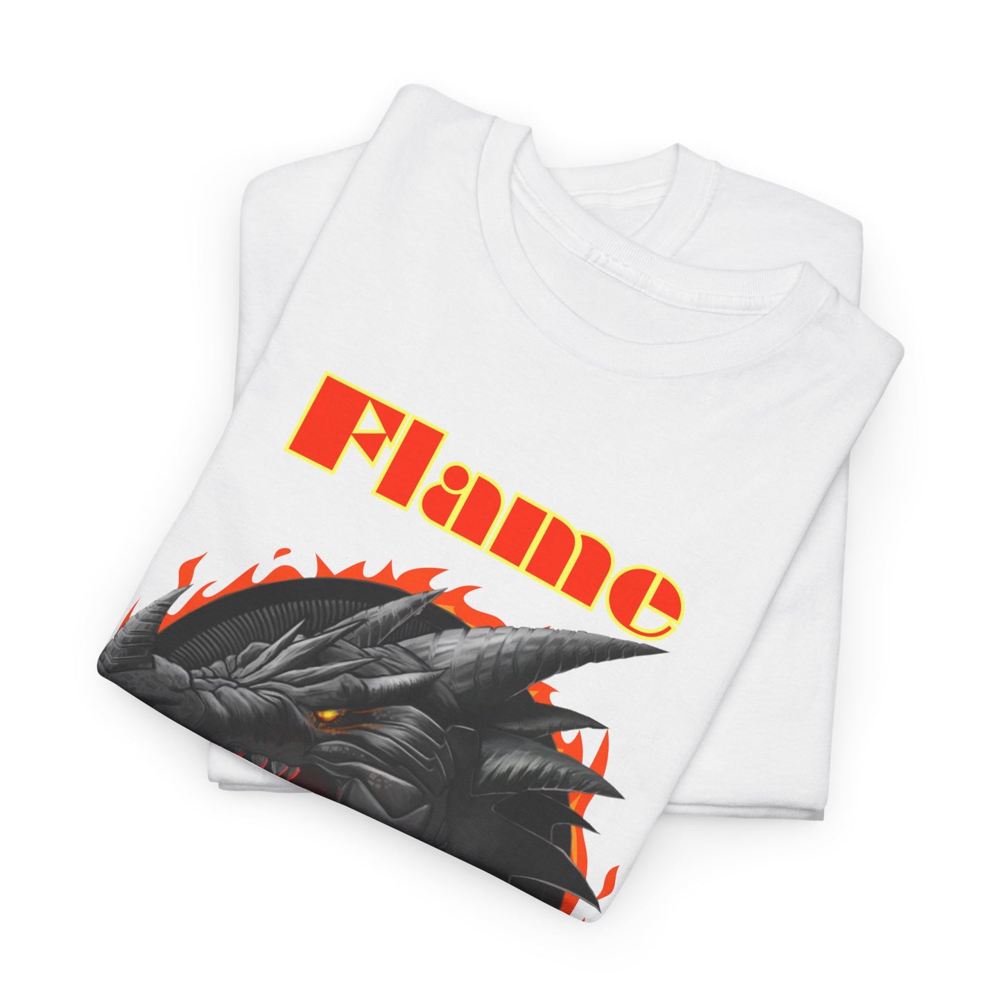 Unisex Heavy Cotton Graphic Design (Flame On) T-shirt