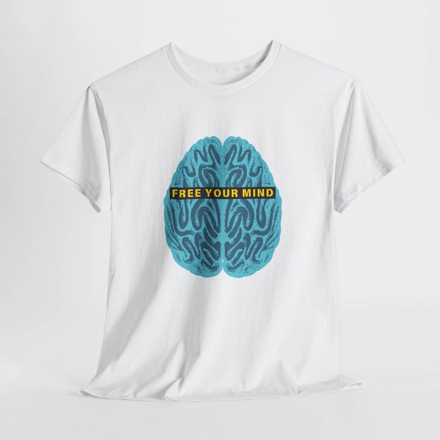 Unisex Heavy Cotton Graphic design (Free Your Mind) T-shirt