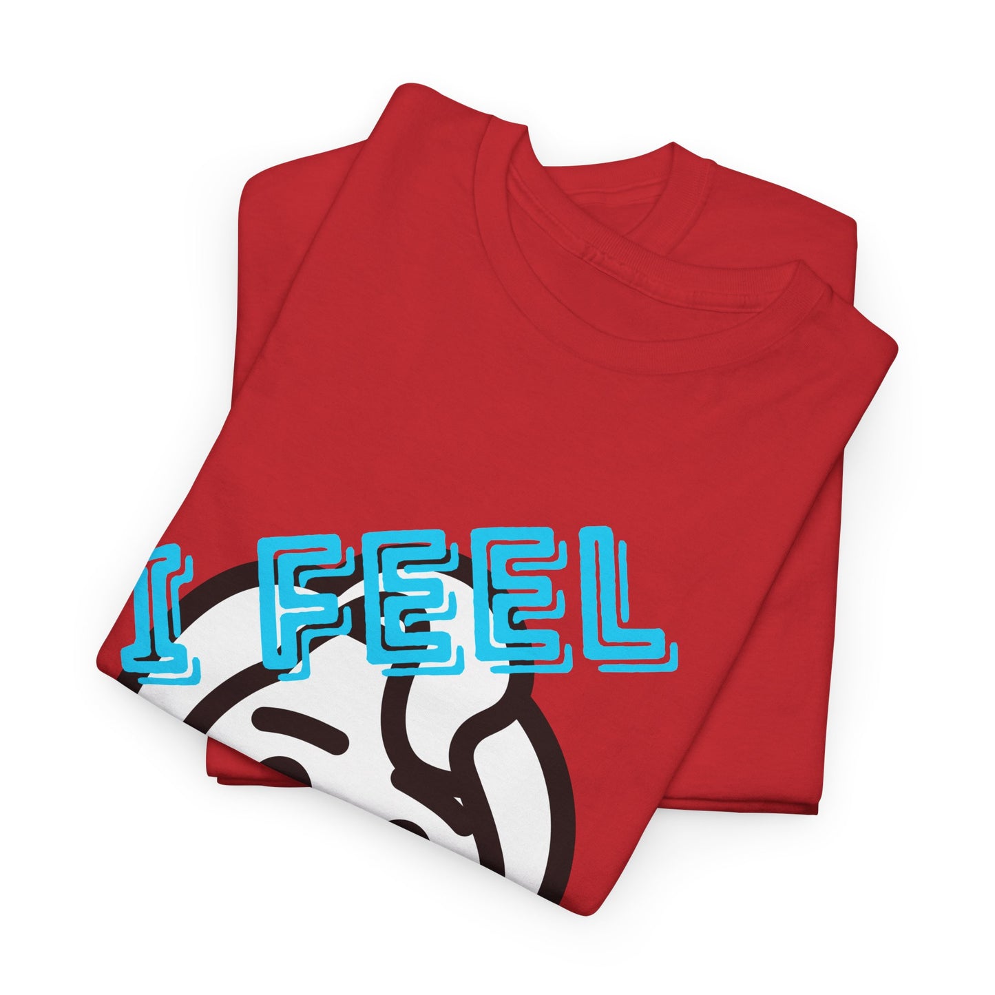 Unisex Heavy Cotton Graphic design (I Feel Good!) T-shirt