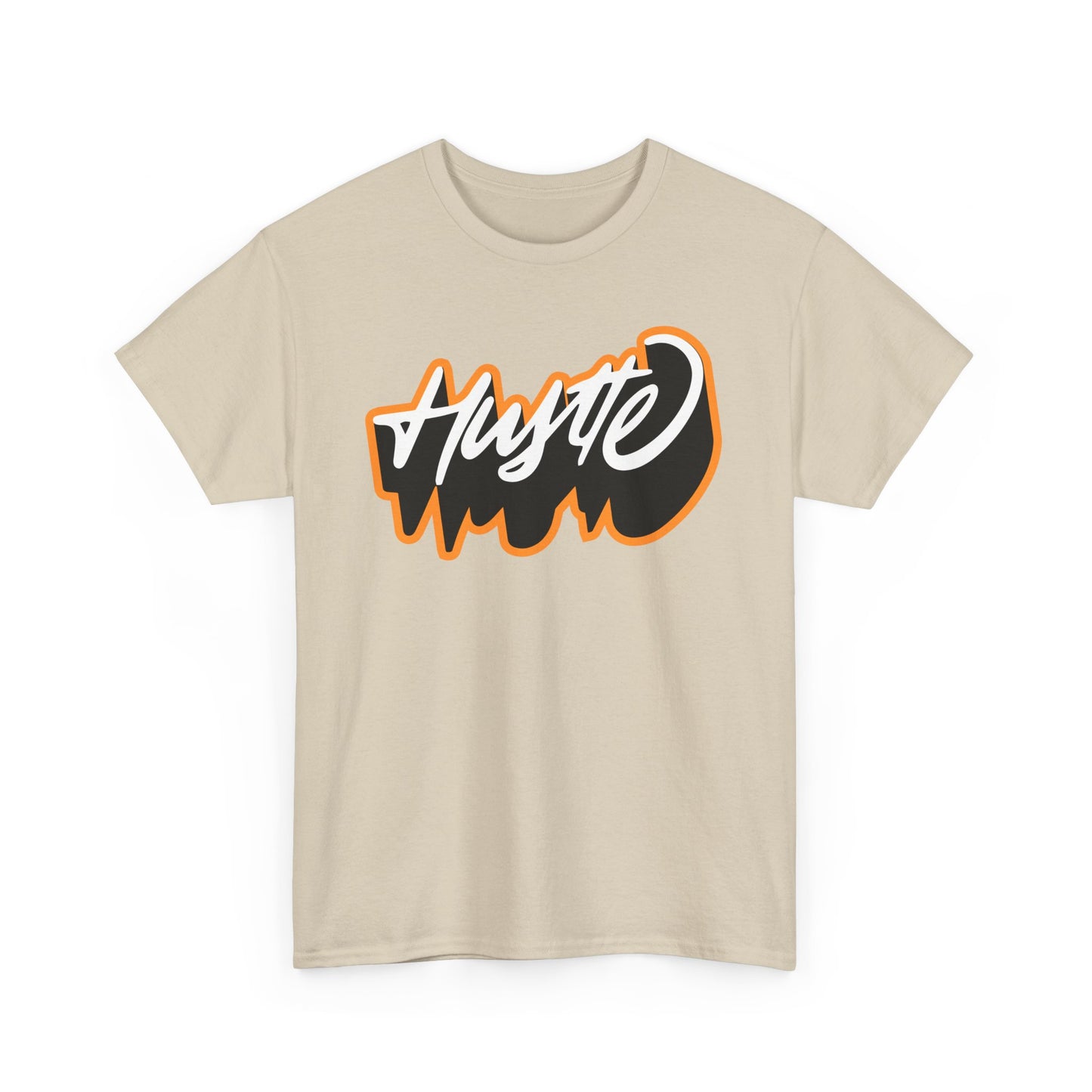 Unisex Heavy Cotton Graphic design (Hustle) T-shirt