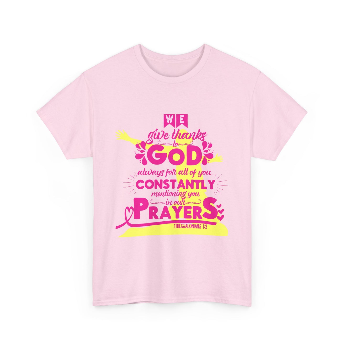 Unisex Heavy Cotton Graphic design (Give Thanks to God) T-shirt