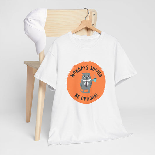 Unisex Heavy Cotton Graphic design (MONDAYS) T-shirt