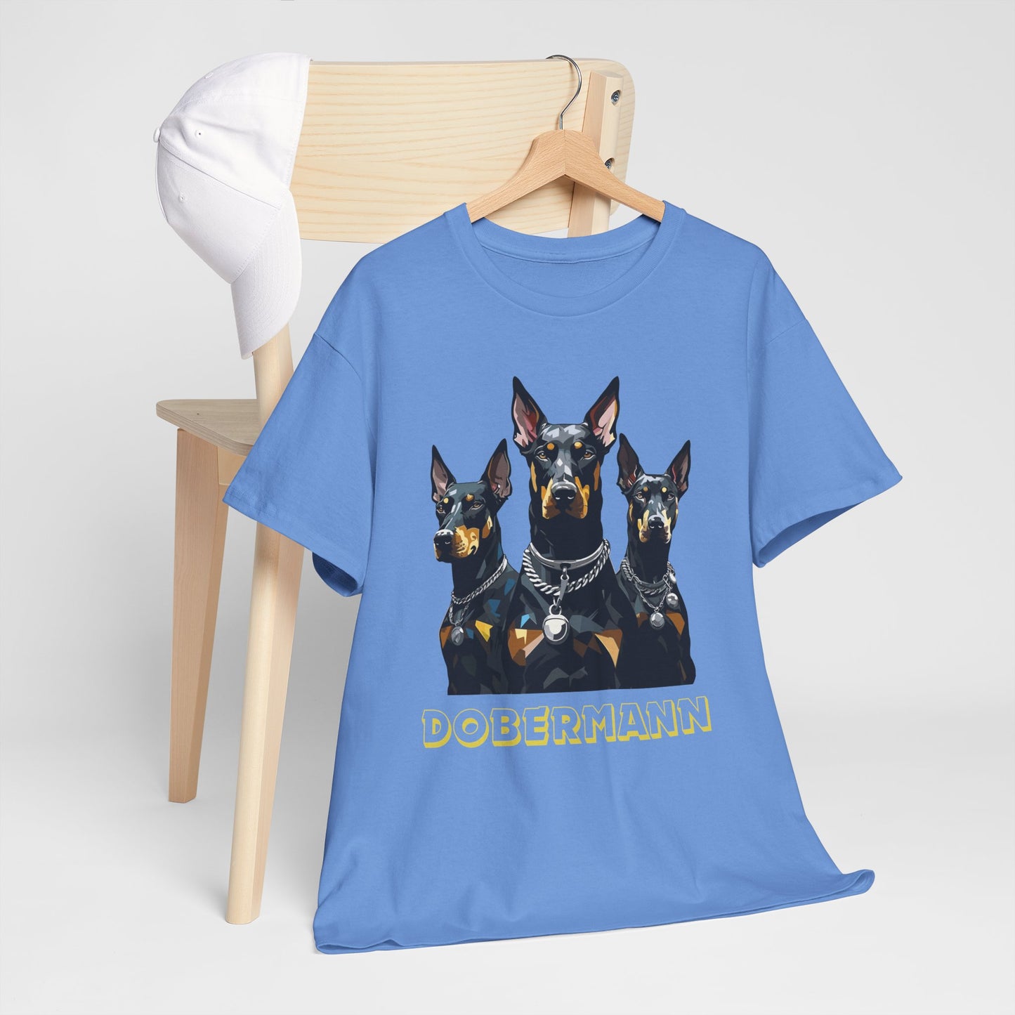 Unisex Heavy Cotton Graphic design (Dobermann) T-shirt