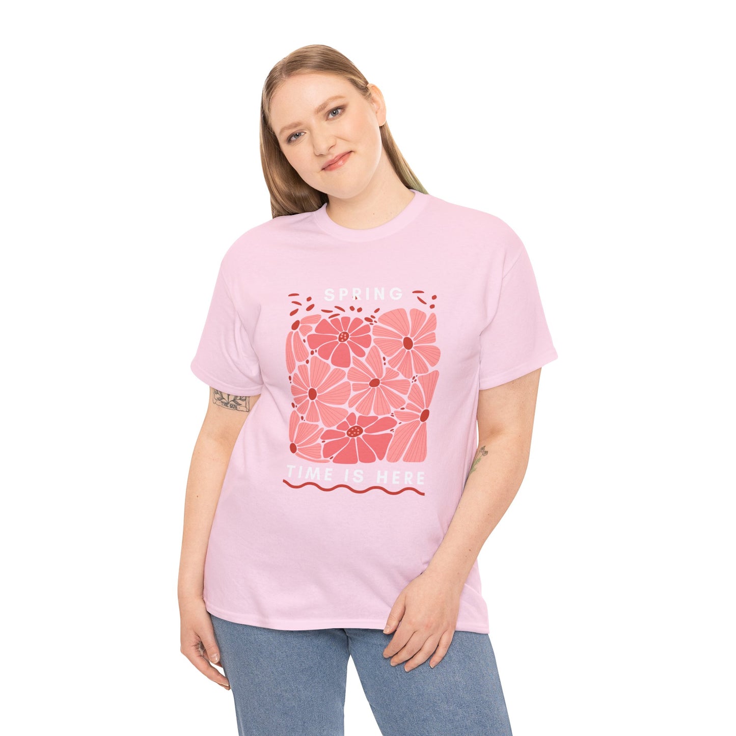 Unisex Heavy Cotton Graphic Design (Spring Time is Here) T-shirt