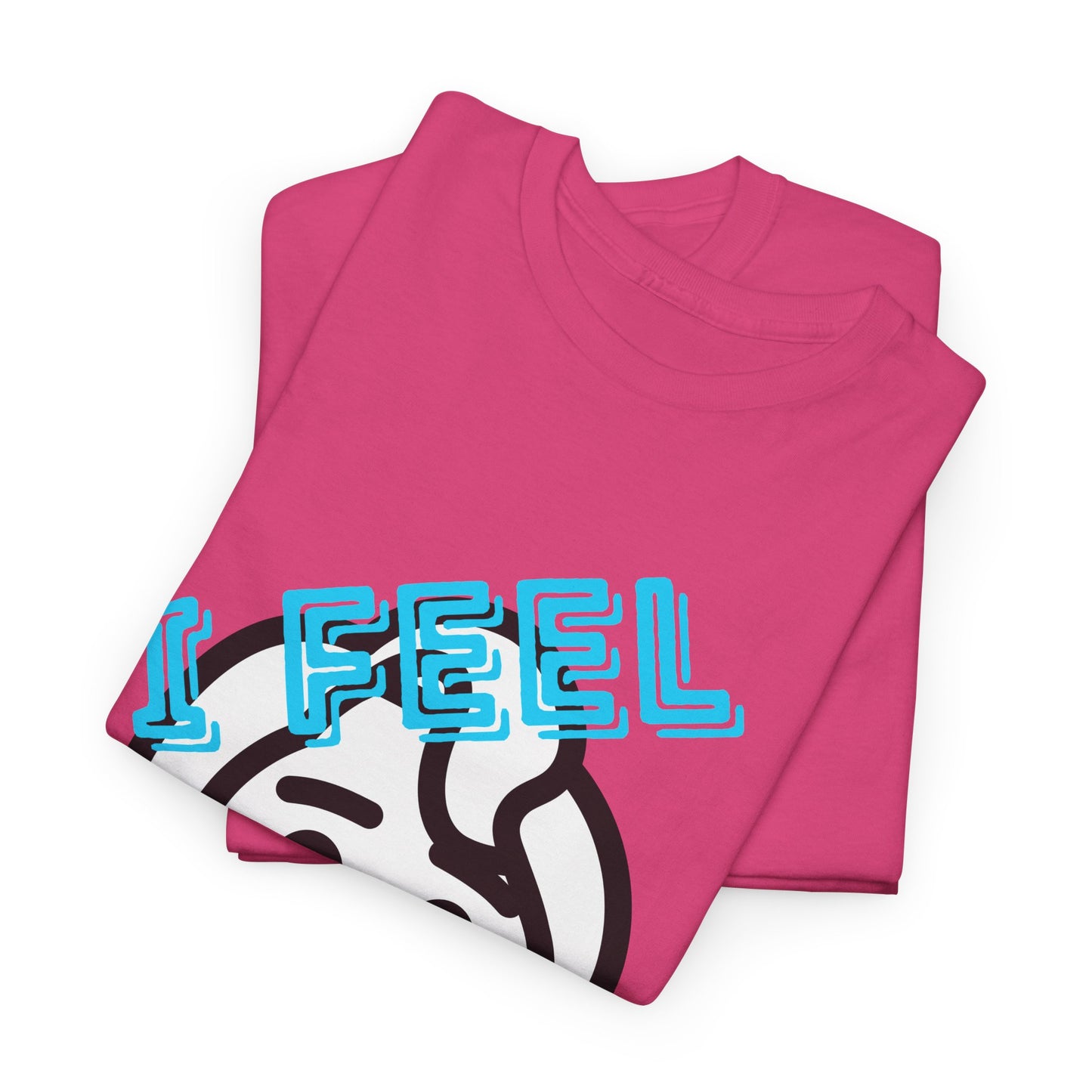 Unisex Heavy Cotton Graphic design (I Feel Good!) T-shirt