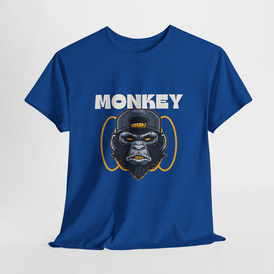 Unisex Heavy Cotton graphic design (MONKEY) T-shirt