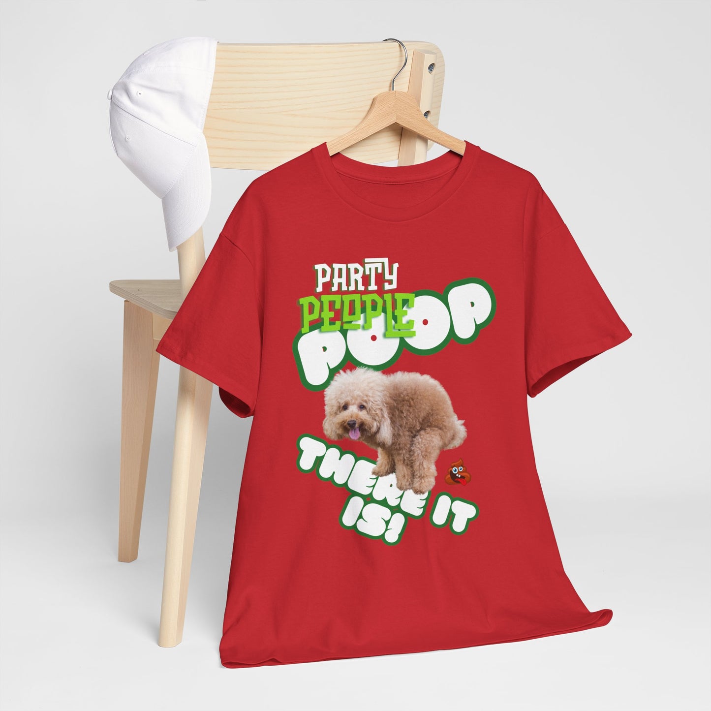 Unisex Heavy Cotton Graphic design (Poop There it is!) T-shirt