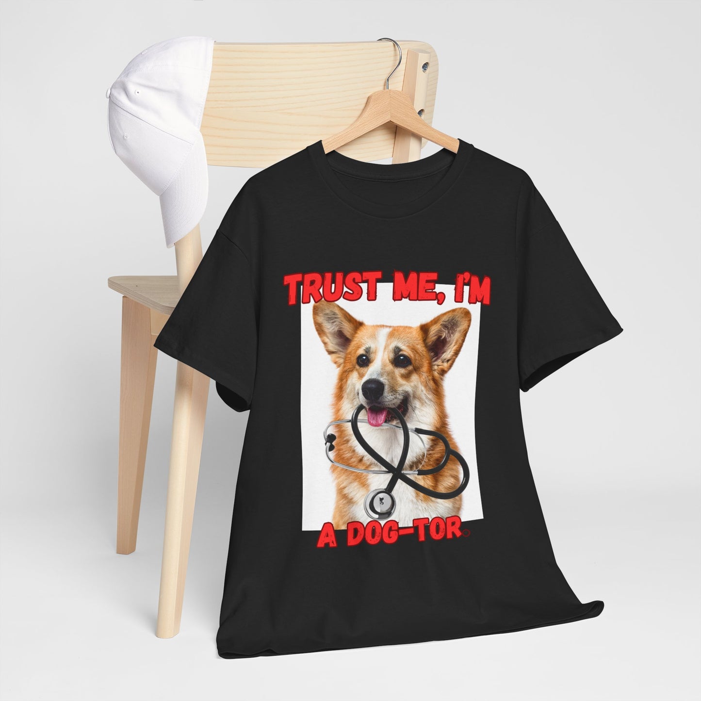 Unisex Heavy Cotton Graphic Design (DOG JOKE) T-shirt