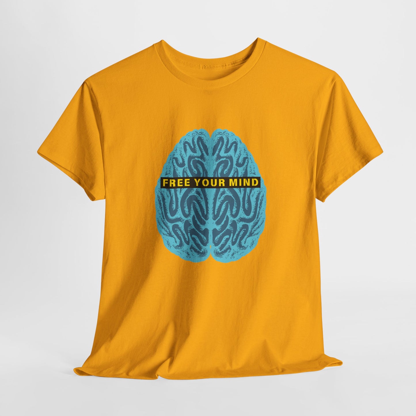 Unisex Heavy Cotton Graphic design (Free Your Mind) T-shirt