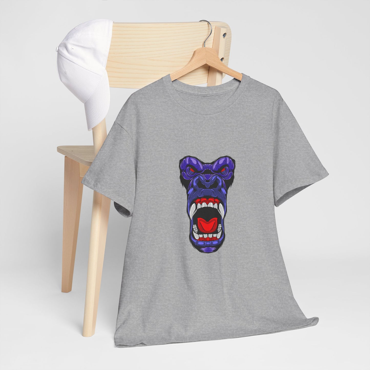 Unisex Heavy Cotton Graphic Design (Gorilla)  T-shirt