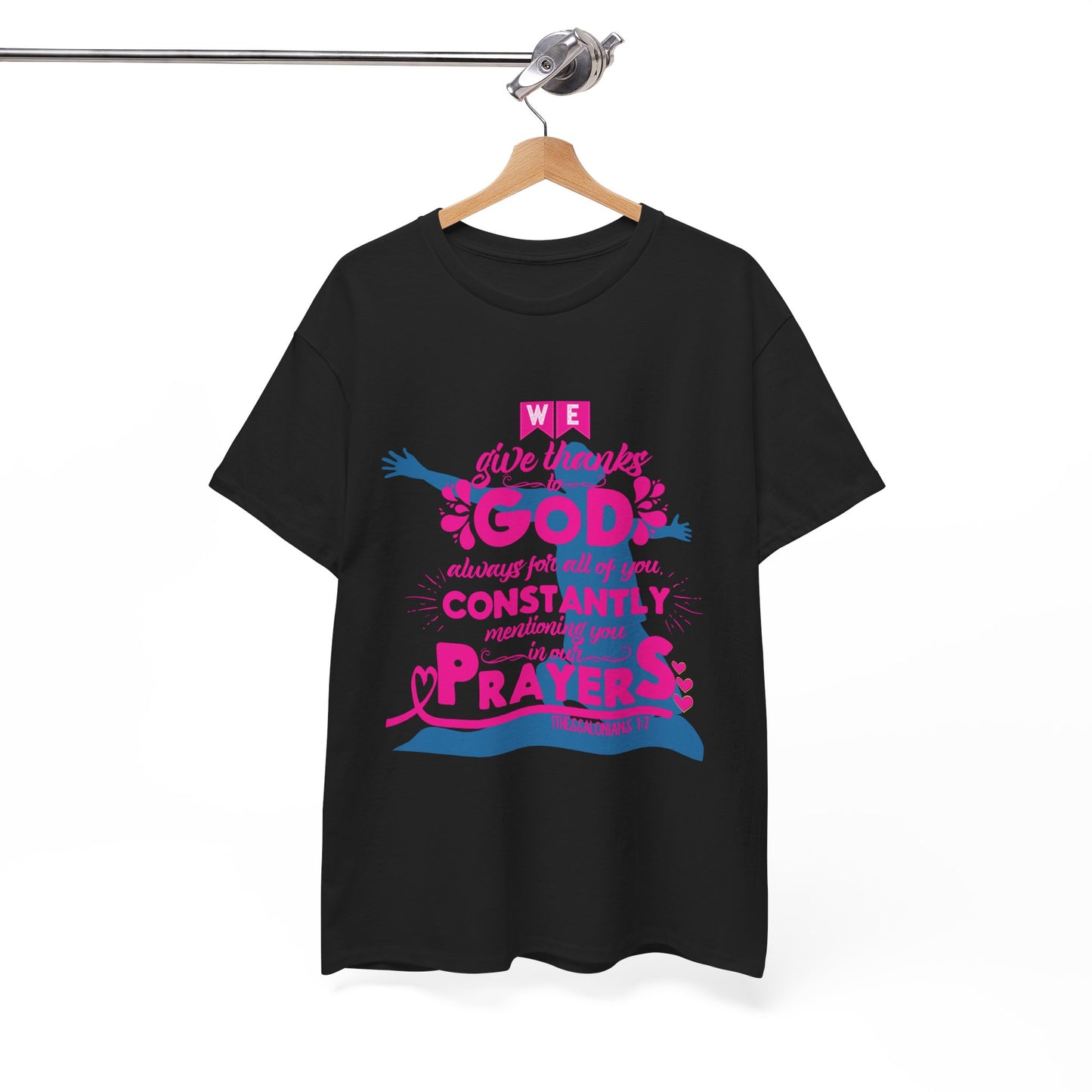 Unisex Heavy Cotton Graphic design (Through God) T-shirts