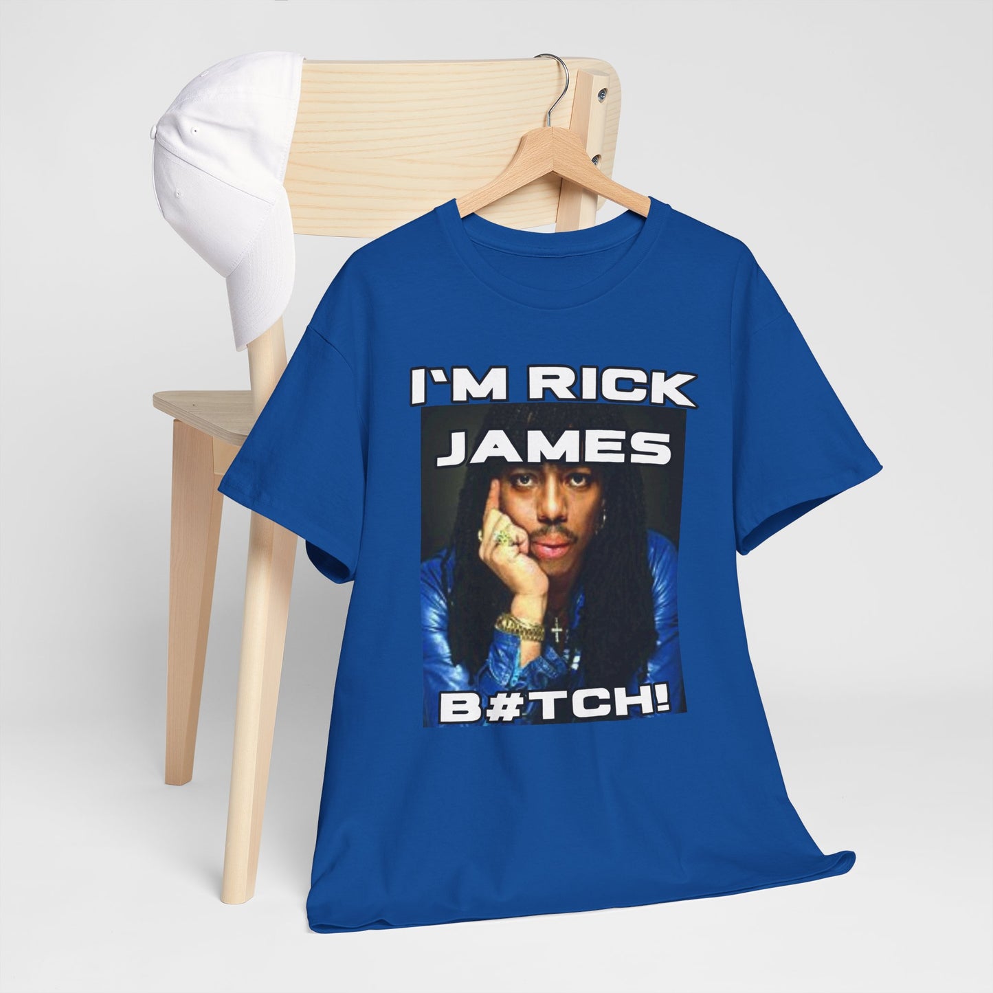 Unisex Heavy Cotton Graphic design (I'm Rick James B#tch) T-shirt