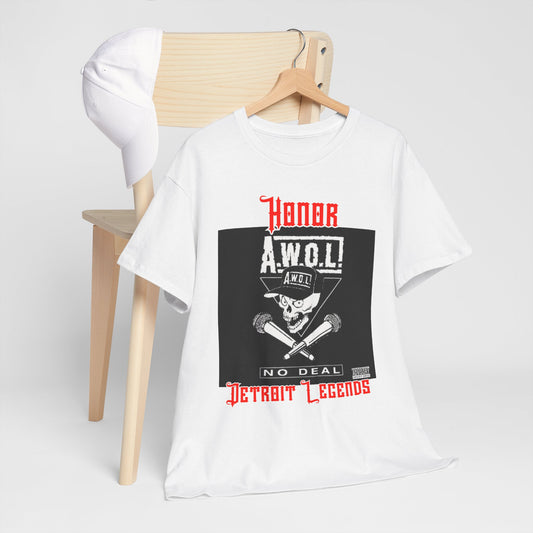 Unisex Heavy Cotton graphic Design (Honor Detroit Legends) T-shirt