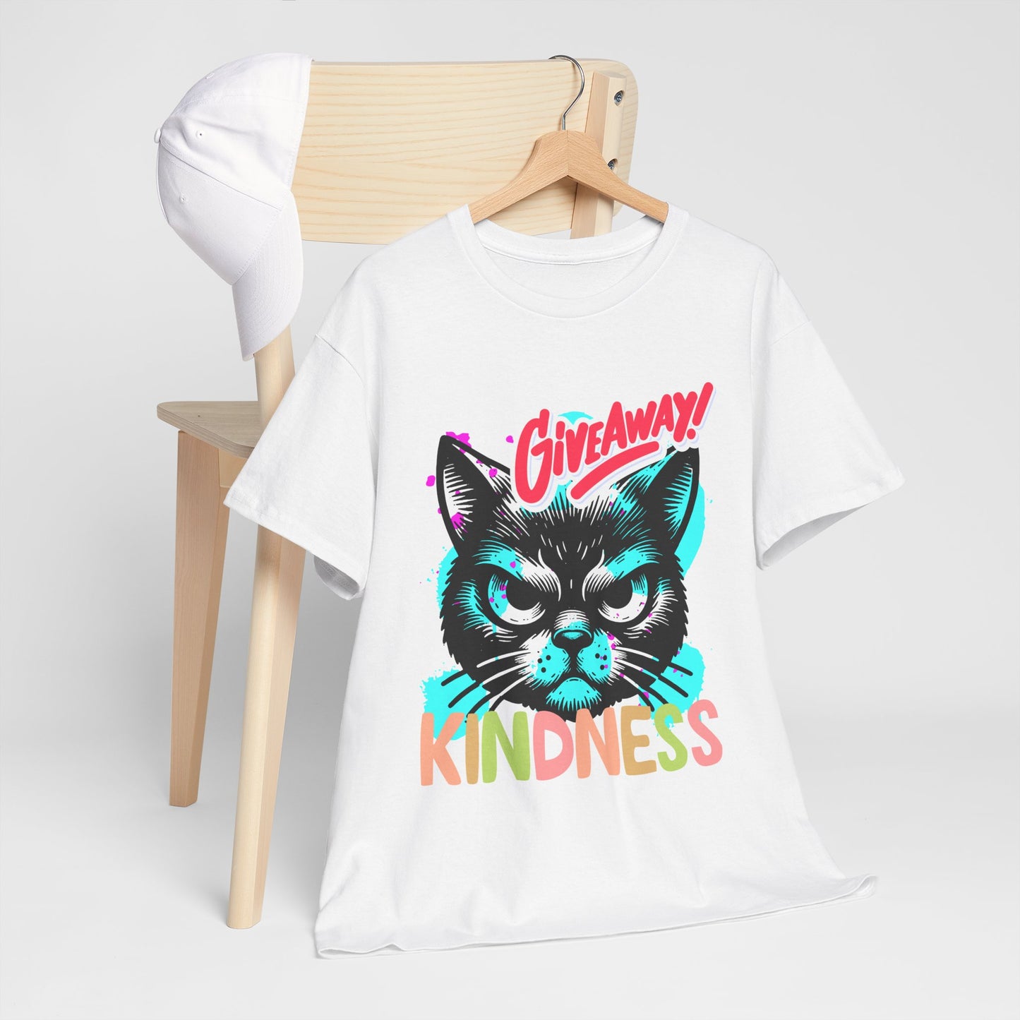 Unisex Heavy Cotton Graphic design (Giveaway Kindness) T-shirt