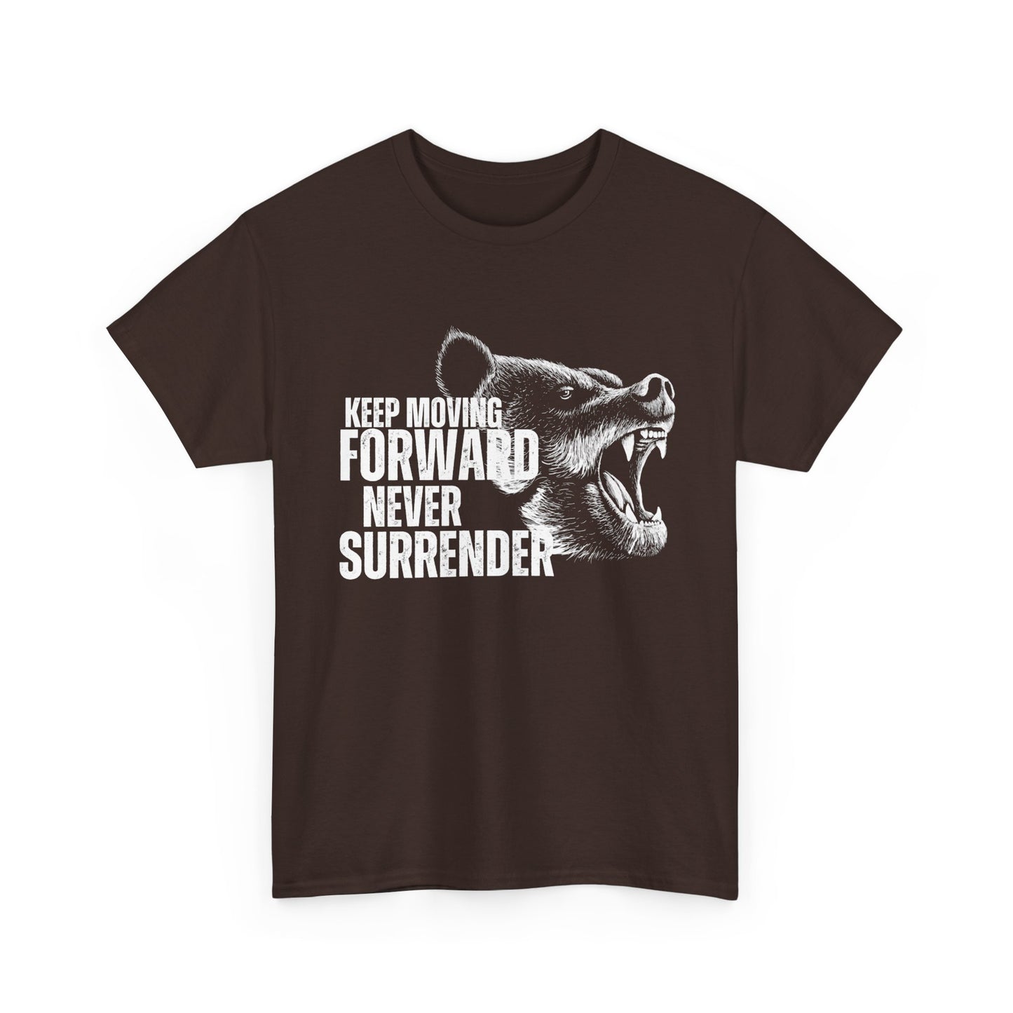 Unisex Heavy Cotton Graphic design (Never Surrender) T-shirt