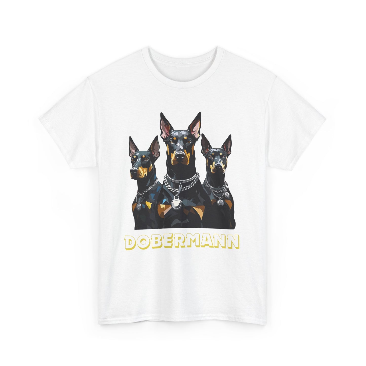 Unisex Heavy Cotton Graphic design (Dobermann) T-shirt