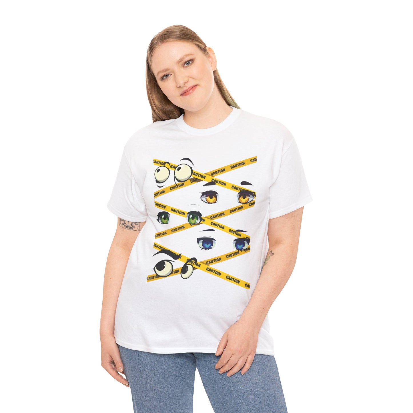 Unisex Heavy Cotton Graphic Design (Eye of Cautio) T-shirt