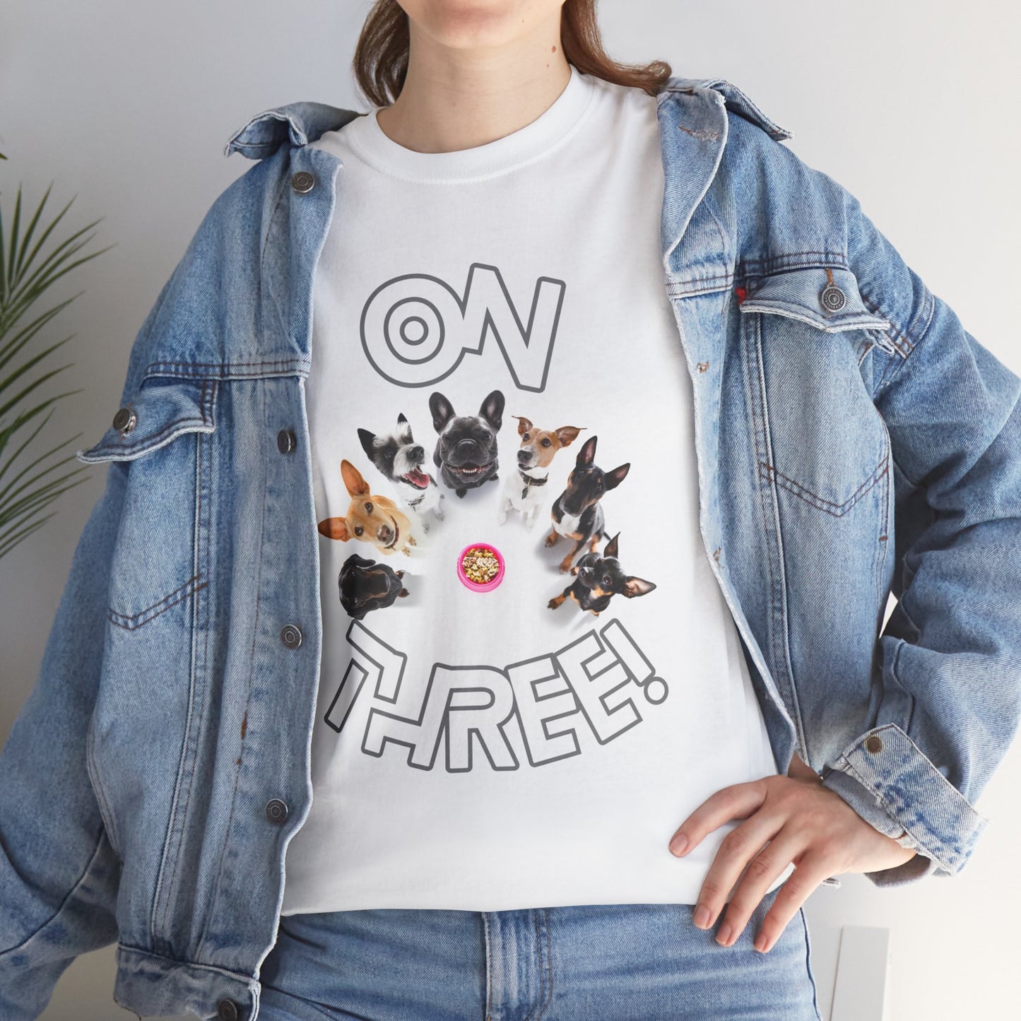 Unisex Heavy Cotton Graphic design (On Three) T-shirt