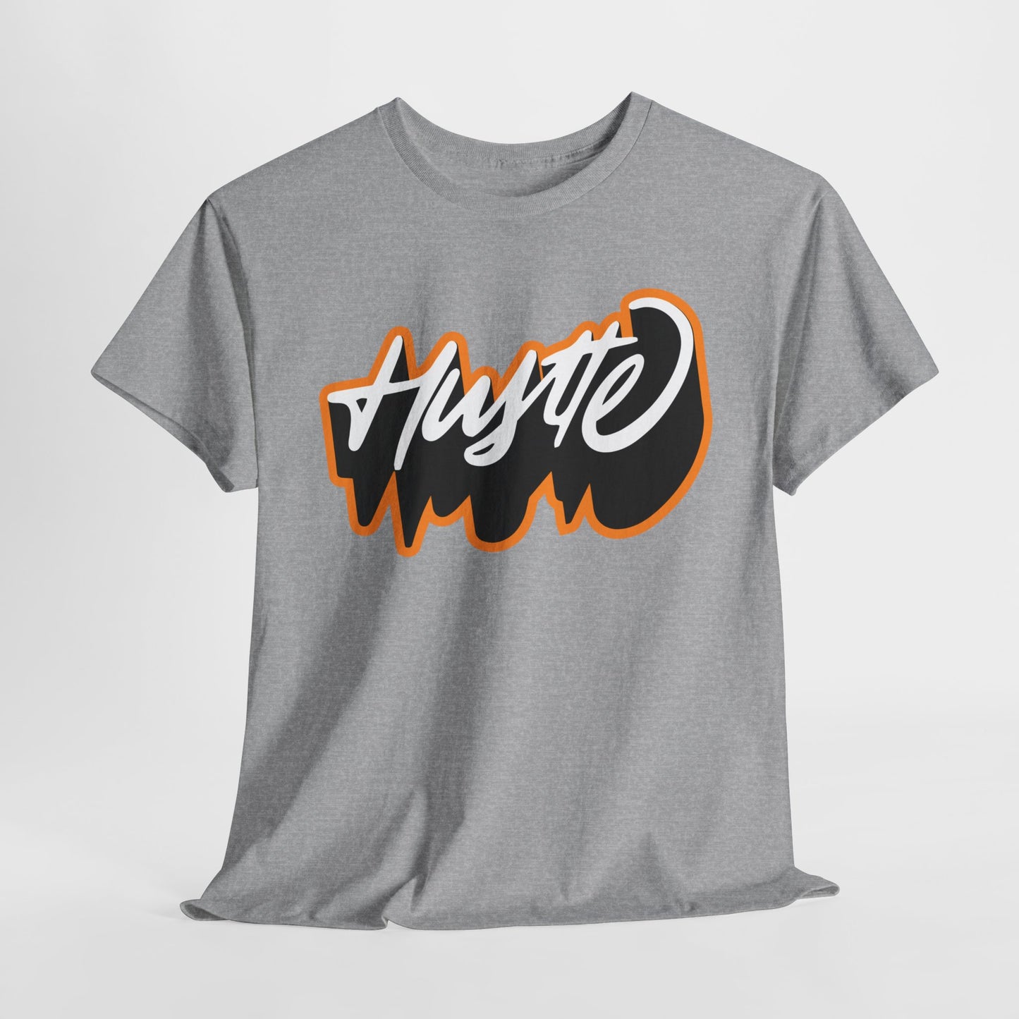 Unisex Heavy Cotton Graphic design (Hustle) T-shirt