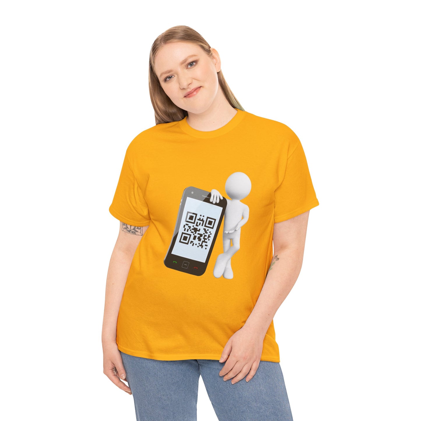 Unisex Heavy Cotton Graphic Design (My Cellphone) T-shirt