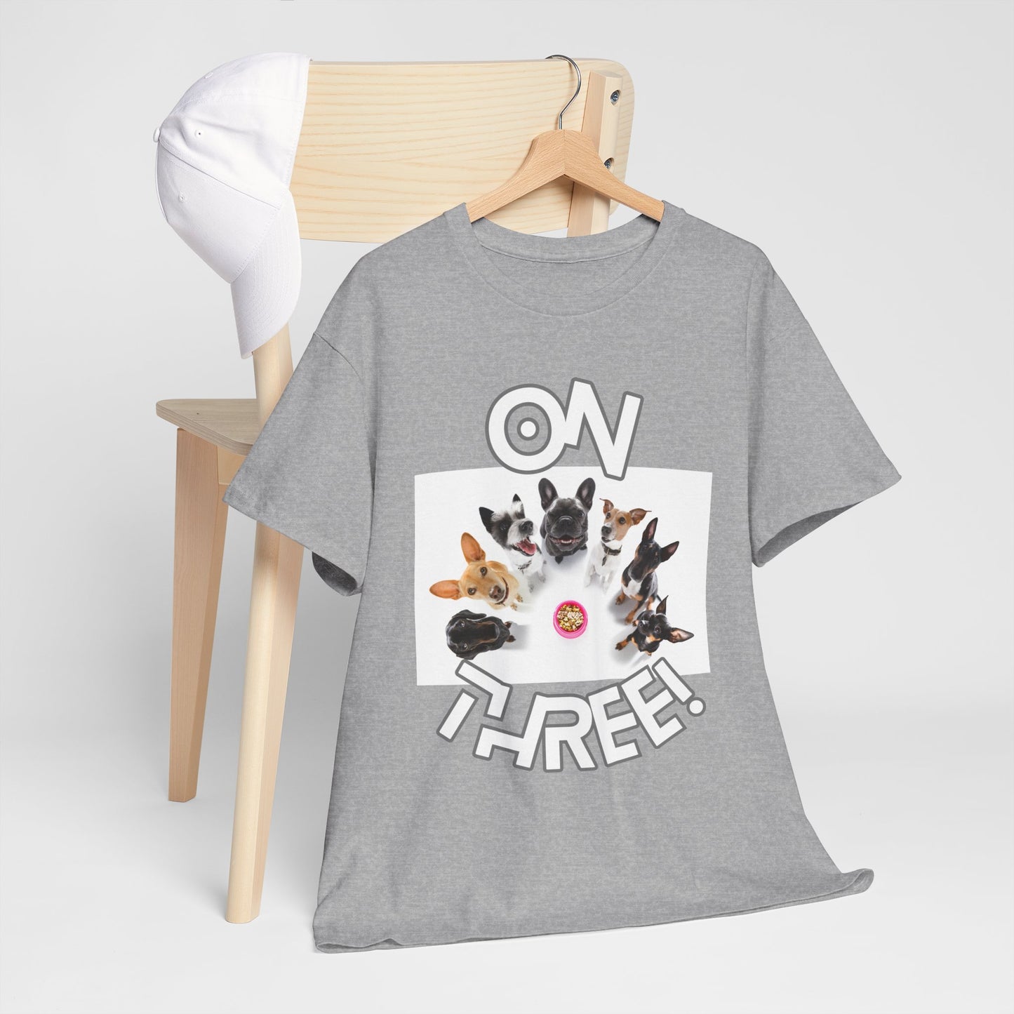 Unisex Heavy Cotton Graphic design (On Three) T-shirt