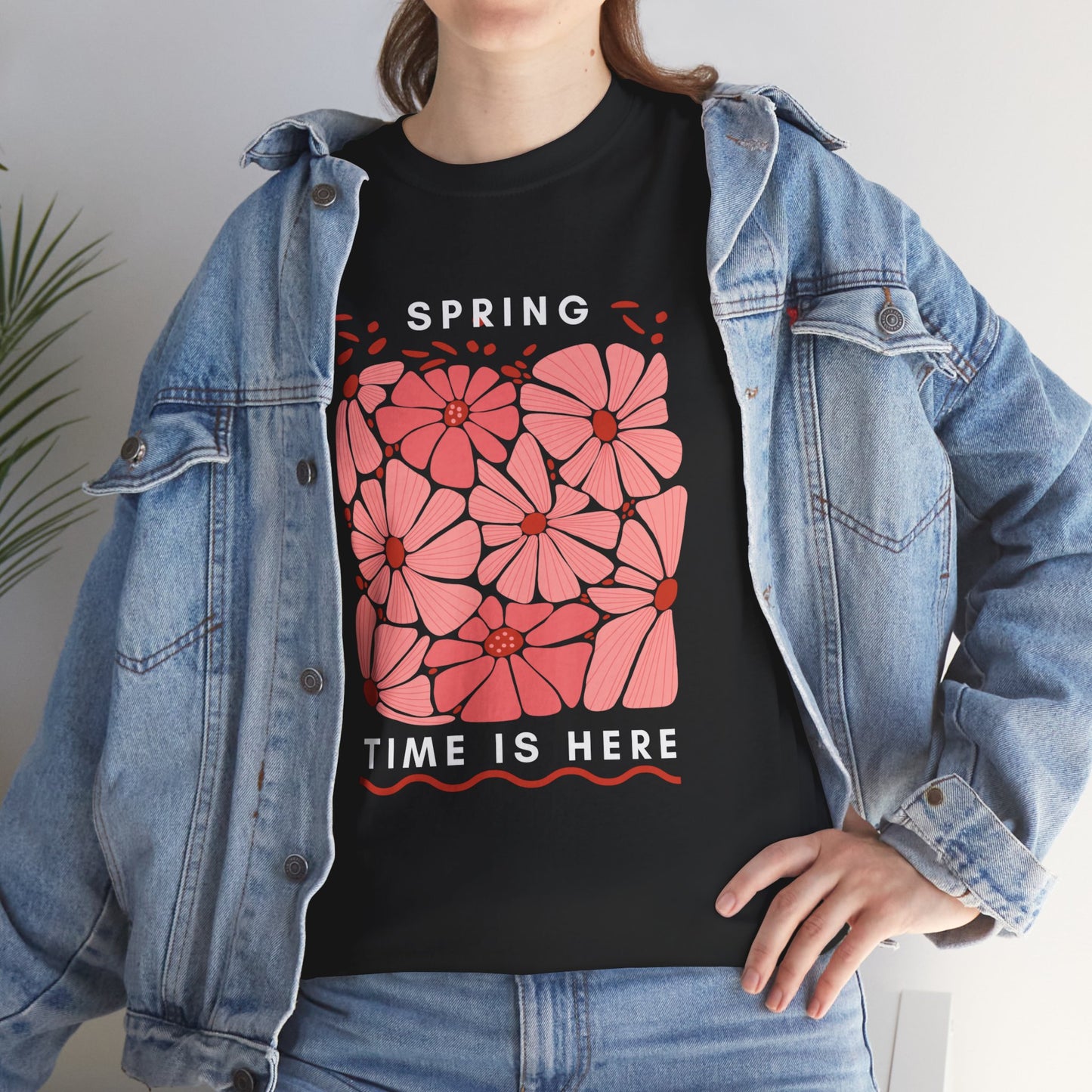 Unisex Heavy Cotton Graphic Design (Spring Time is Here) T-shirt