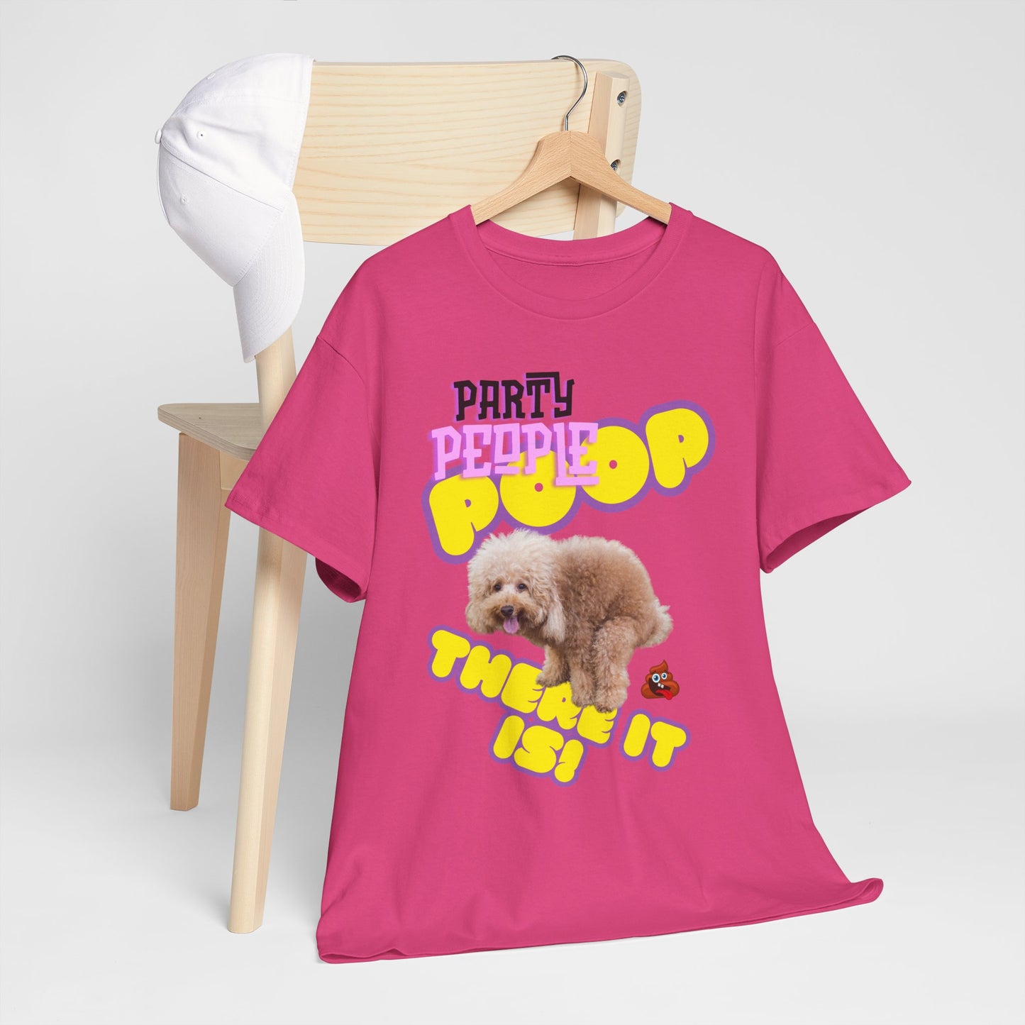 Unisex Heavy Cotton Graphic design (Poop There it is!) T-shirt