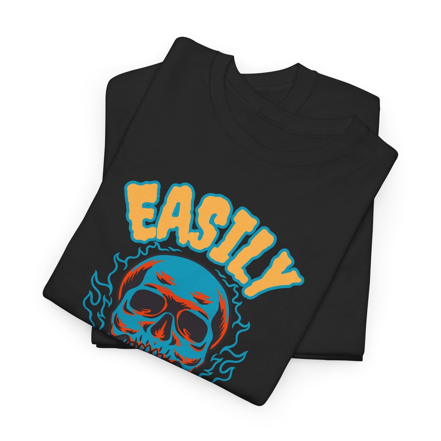 Unisex Heavy Cotton Graphic Design (Easily Distracted) T-shirt