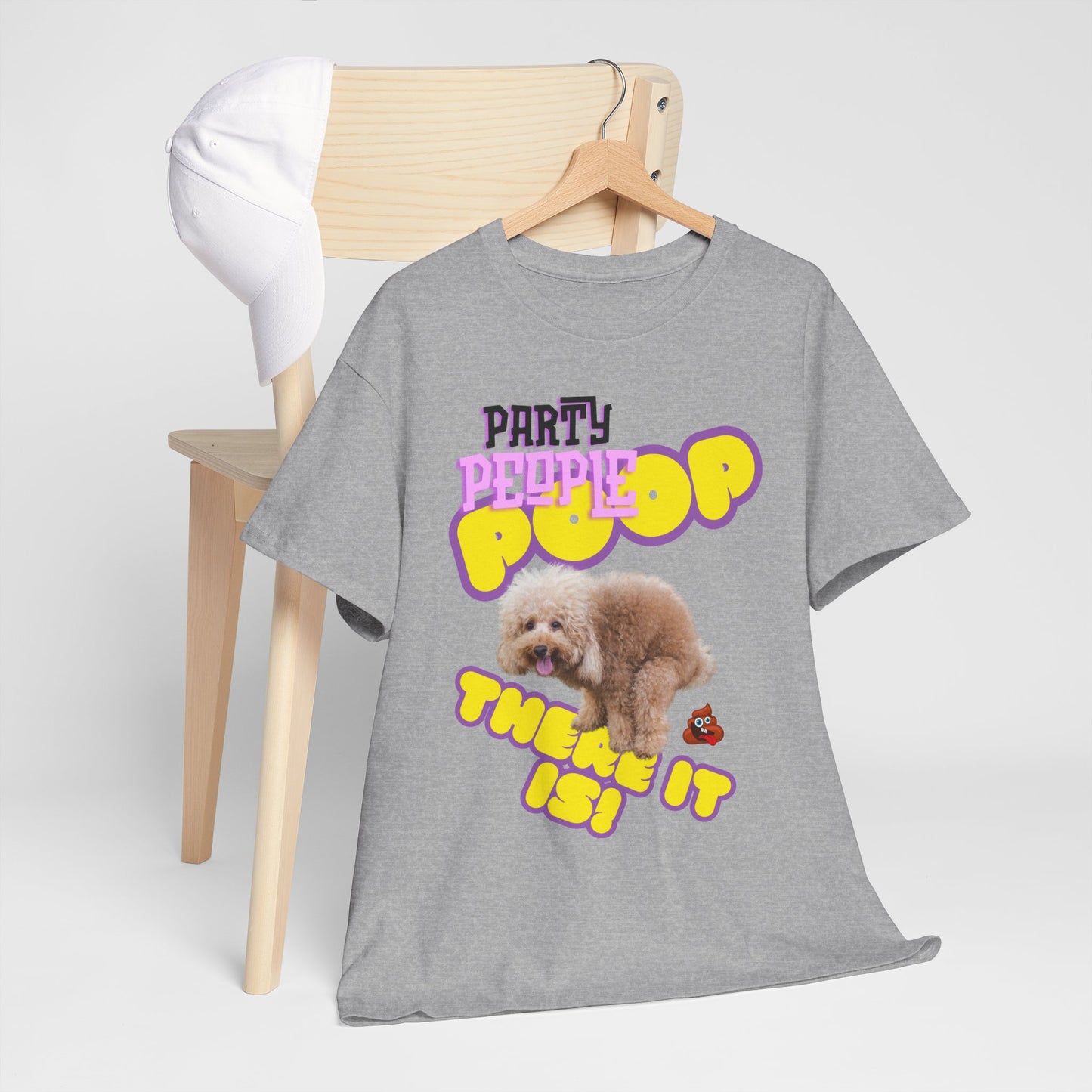 Unisex Heavy Cotton Graphic design (Poop There it is!) T-shirt