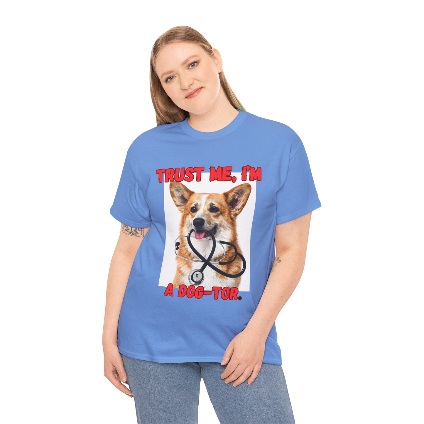 Unisex Heavy Cotton Graphic Design (DOG JOKE) T-shirt