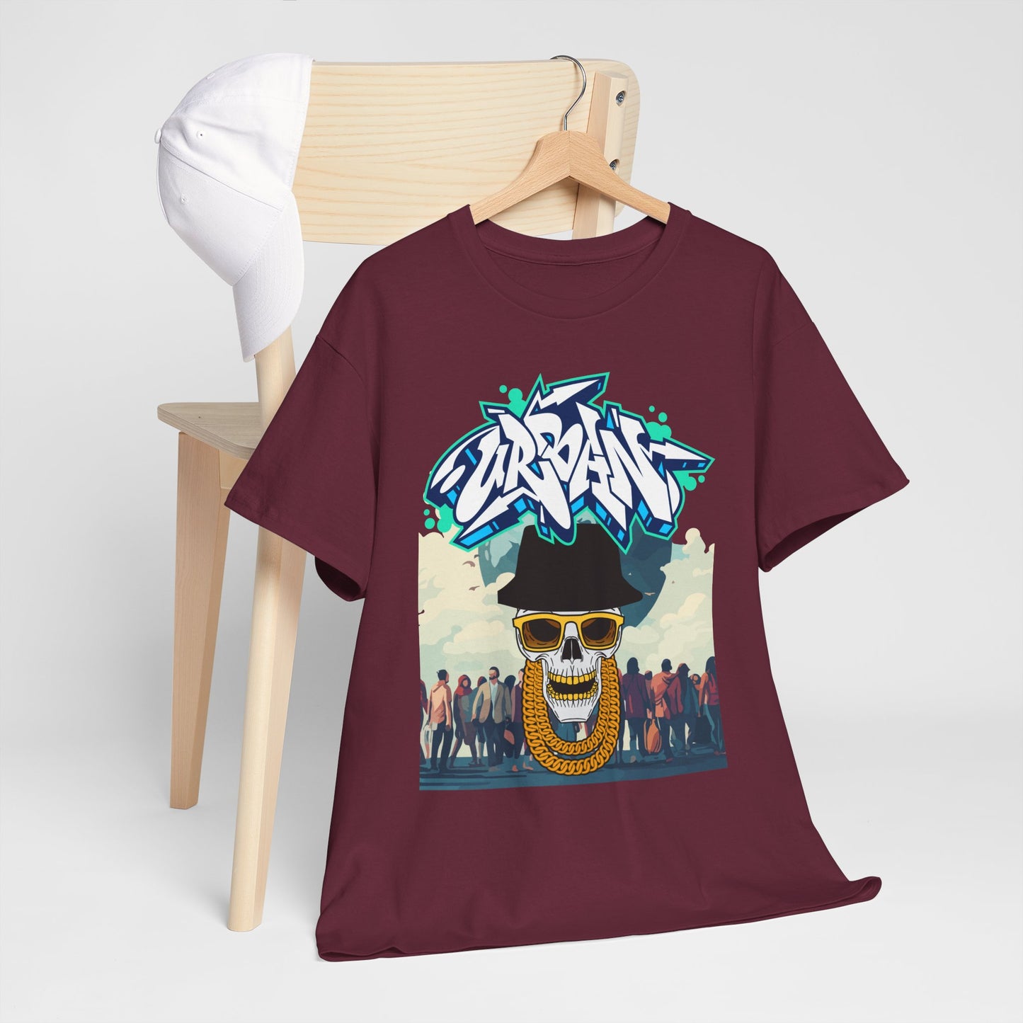 Unisex Heavy Cotton Graphic design (Urban) T-shirt