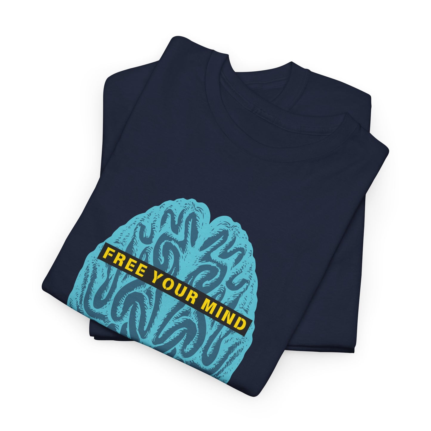 Unisex Heavy Cotton Graphic design (Free Your Mind) T-shirt