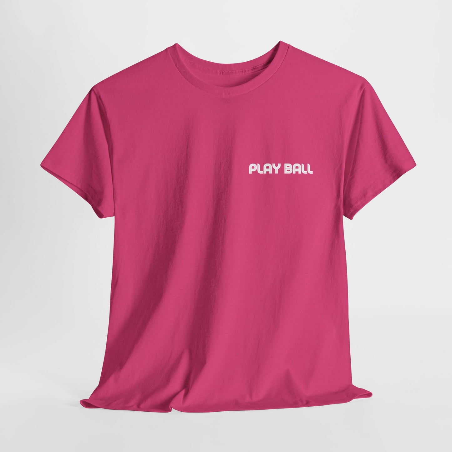 Unisex Heavy Cotton Graphic Design (Play Ball) T-shirt