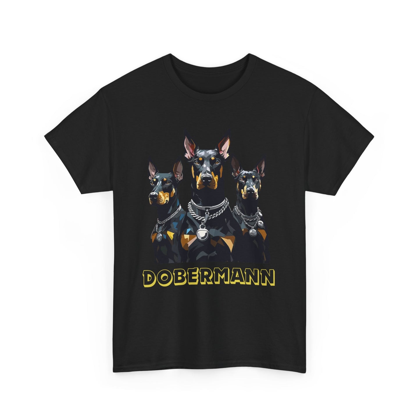 Unisex Heavy Cotton Graphic design (Dobermann) T-shirt