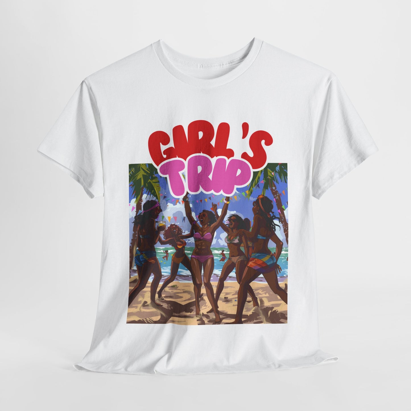 Unisex Heavy Cotton Graphic design (Girl's Trip) T-shirt