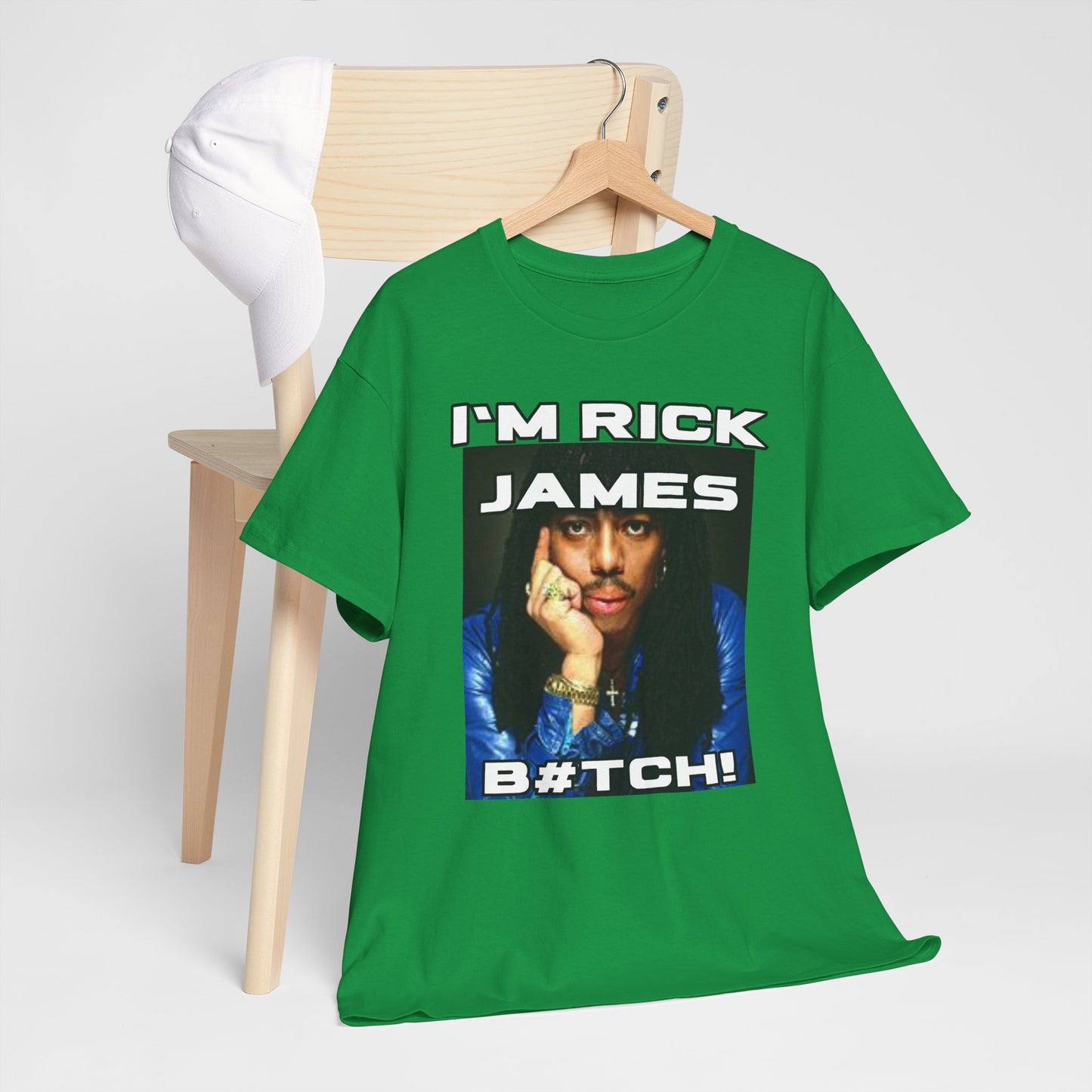 Unisex Heavy Cotton Graphic design (I'm Rick James B#tch) T-shirt