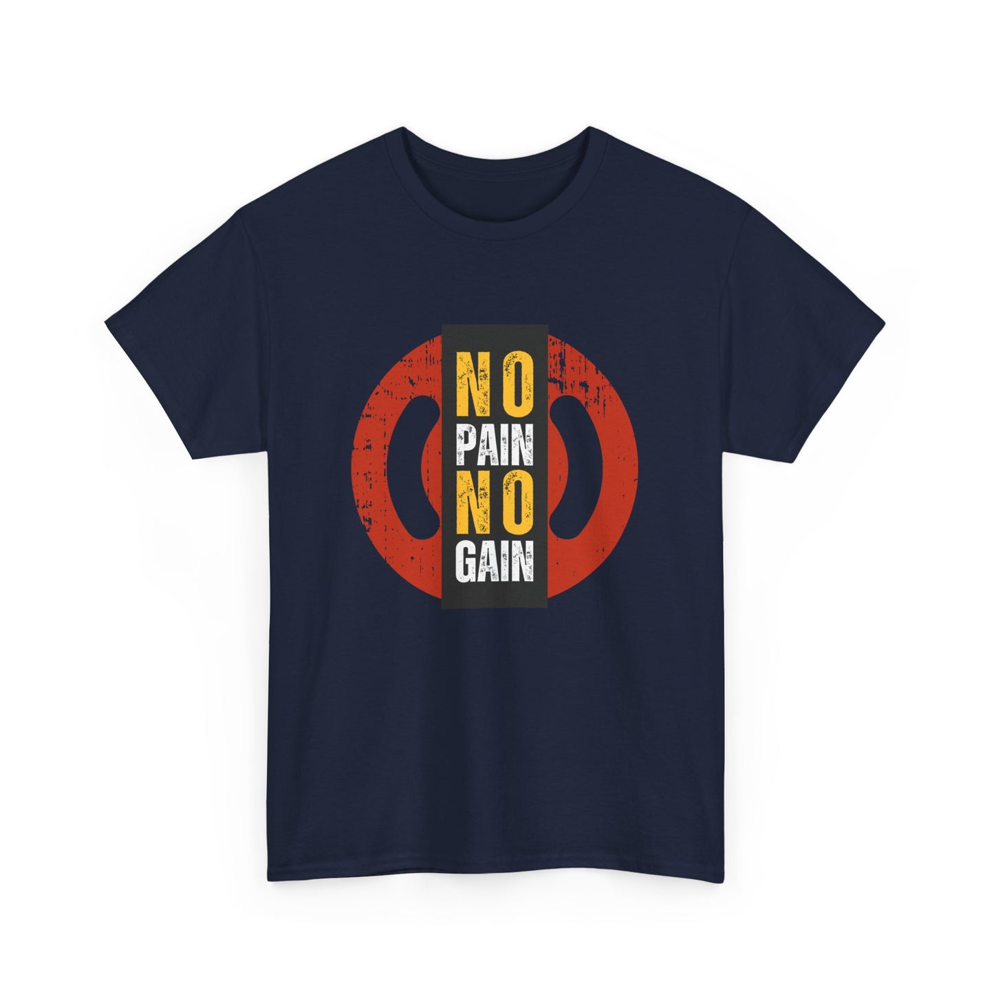 Unisex Heavy Cotton Graphic design (No Pain No Gain) T-shirt