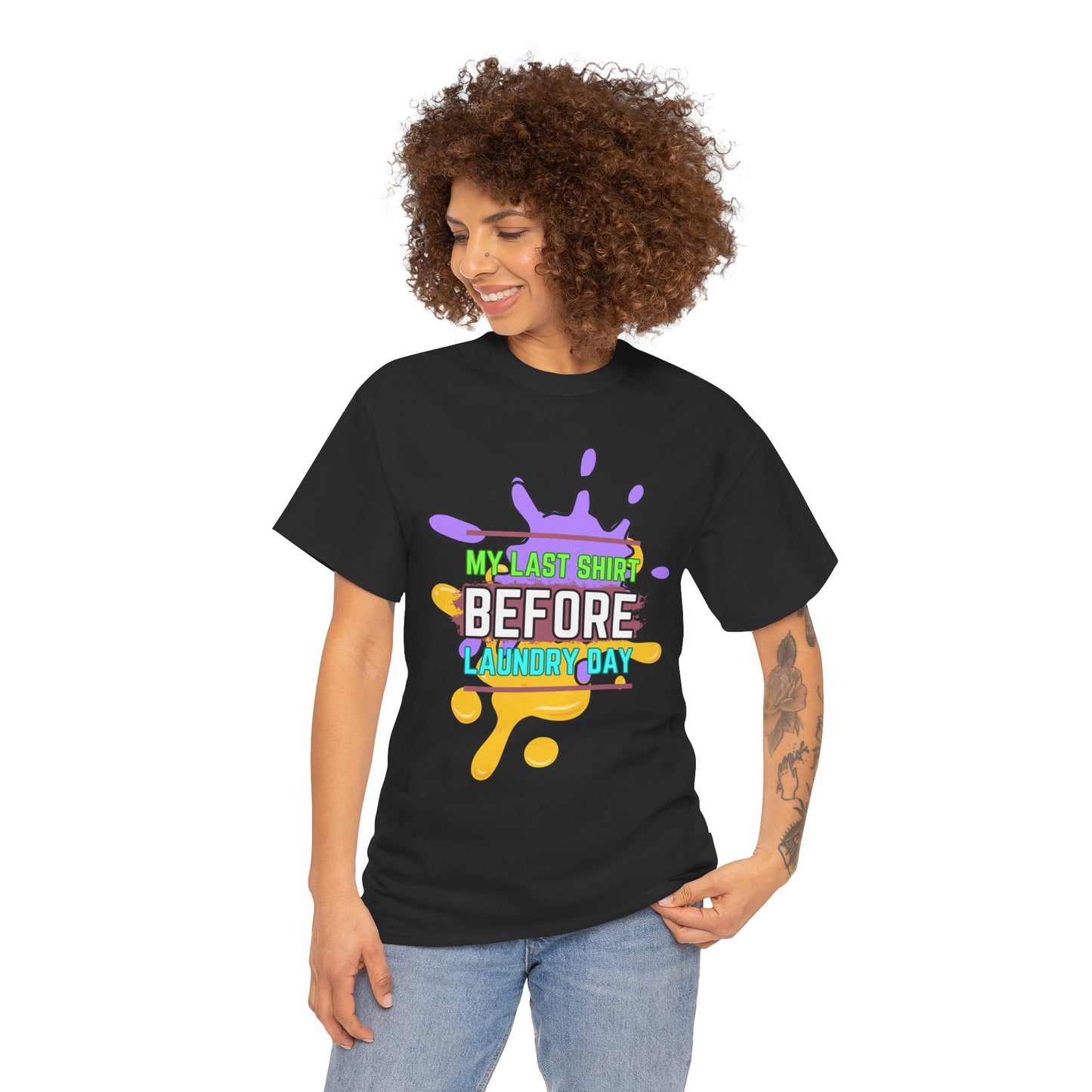 Unisex Heavy Cotton Graphic design (My Last Shirt) T-shirt